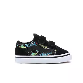 TD OLD SKOOL V COSMIC GLOW BLACK / TRUE WHITE