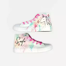 Unicorn Hand Painted Shoes