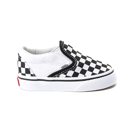 Vans Toddler Classic Slip-On - Black & White Checkerboard