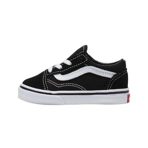 Vans Toddler Old Skool Shoe - Black/True White