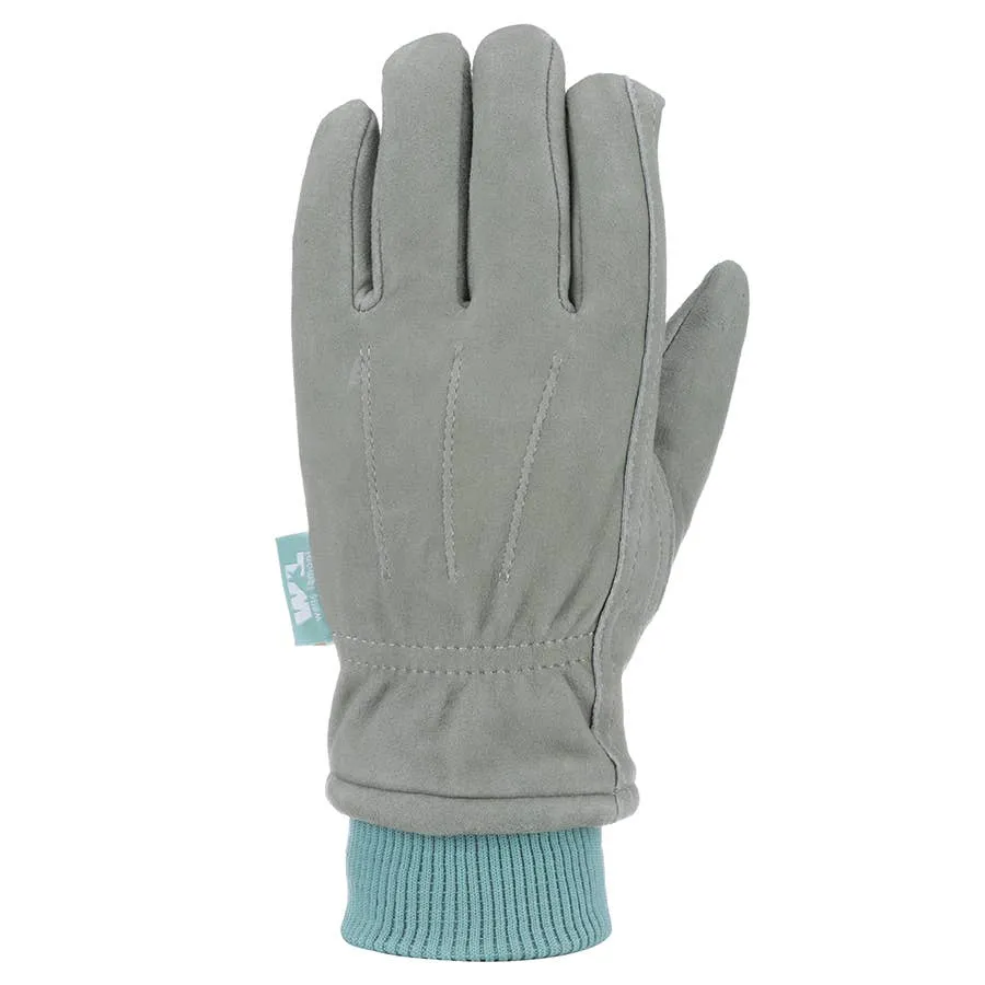 Wells Lamont Women's Hydrahyde Insulated Suede Goatskin Gloves