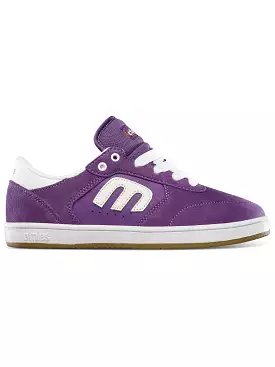 Windrow Purple/White Shoes (Kids)