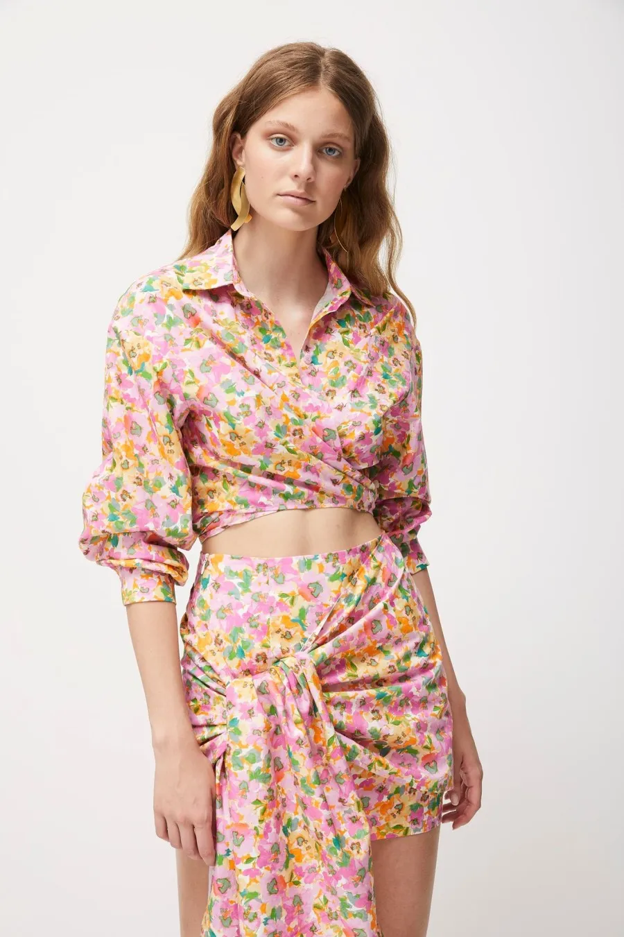 Women Atoir  | North Skirt Orchid Meadow