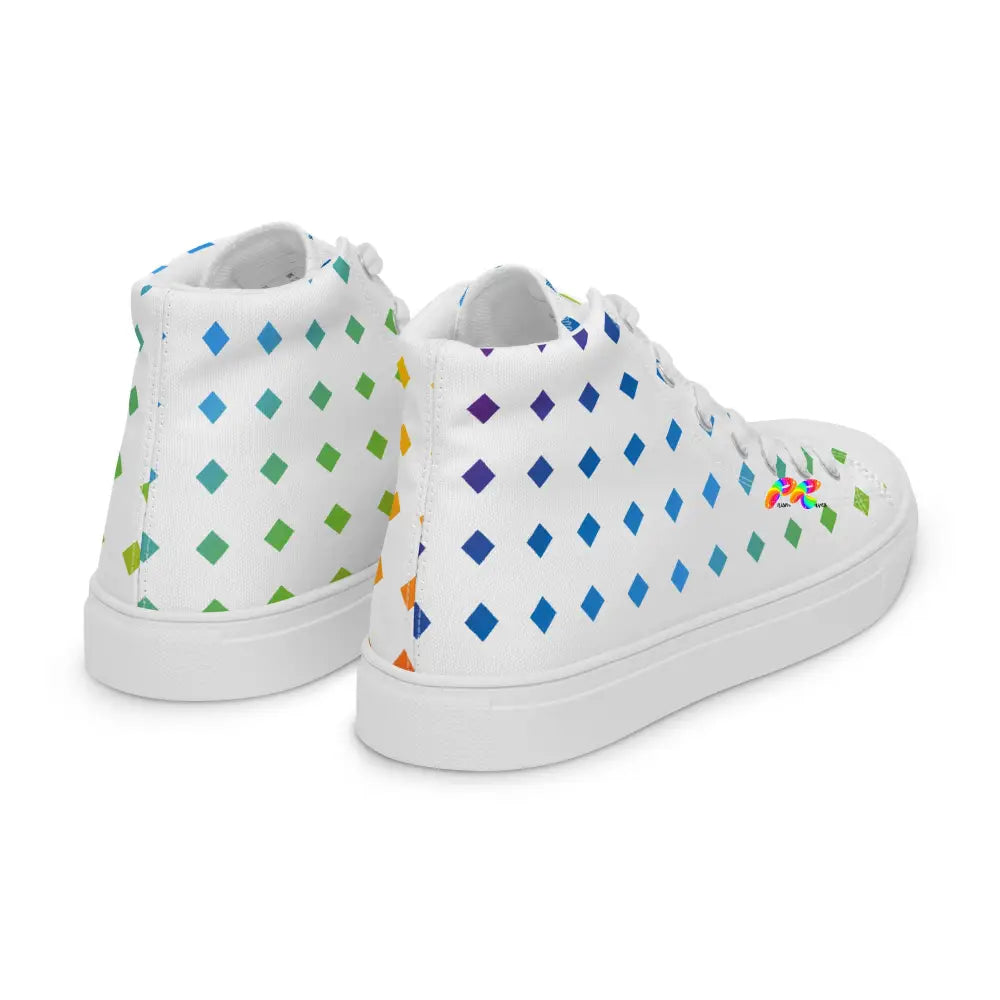 Women’s LGBTQ/Pride High Top Canvas Shoes