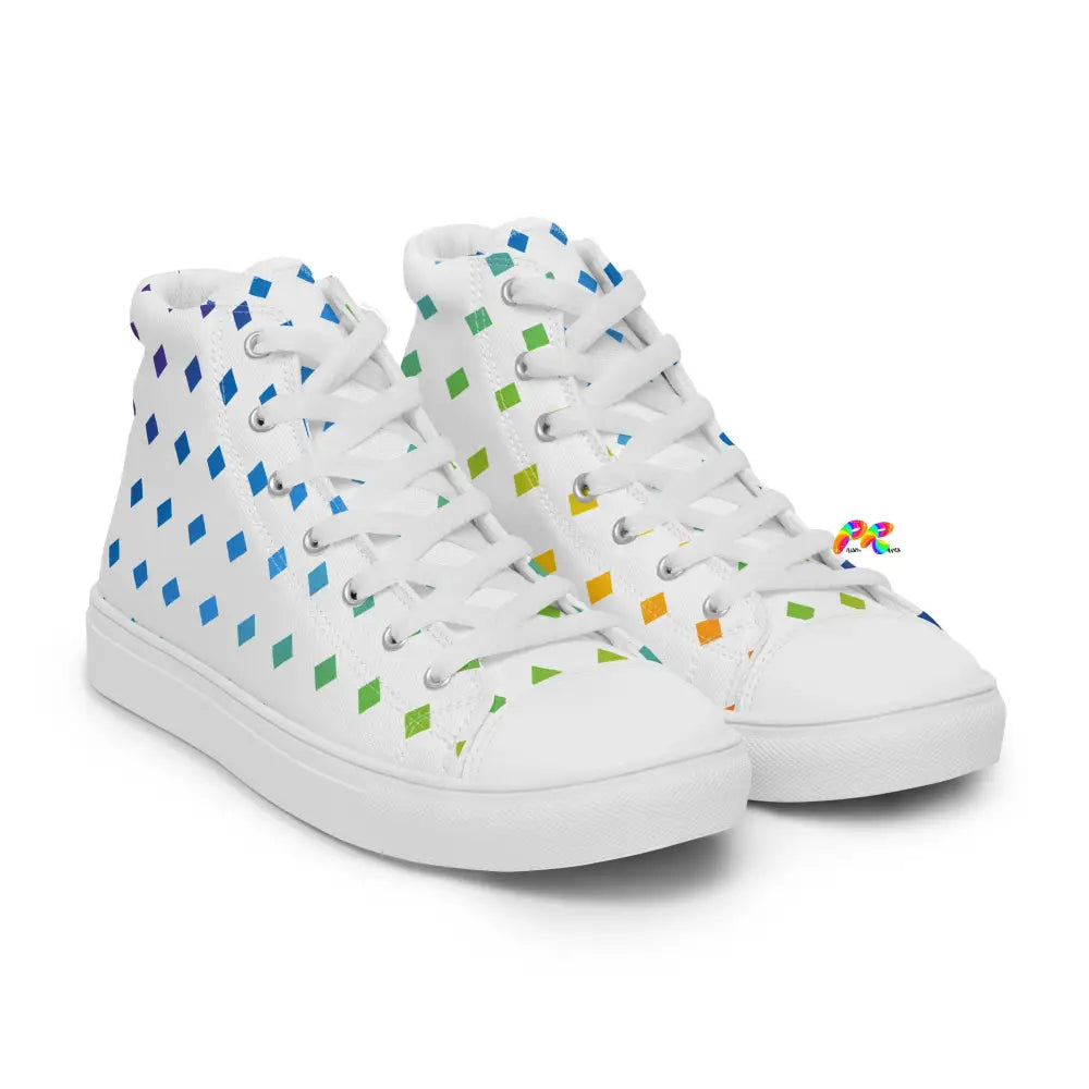 Women’s LGBTQ/Pride High Top Canvas Shoes