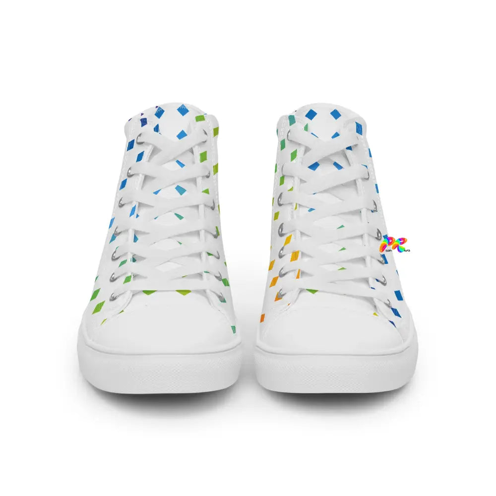 Women’s LGBTQ/Pride High Top Canvas Shoes