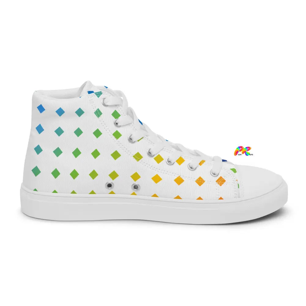 Women’s LGBTQ/Pride High Top Canvas Shoes