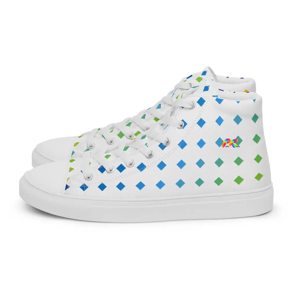 Women’s LGBTQ/Pride High Top Canvas Shoes