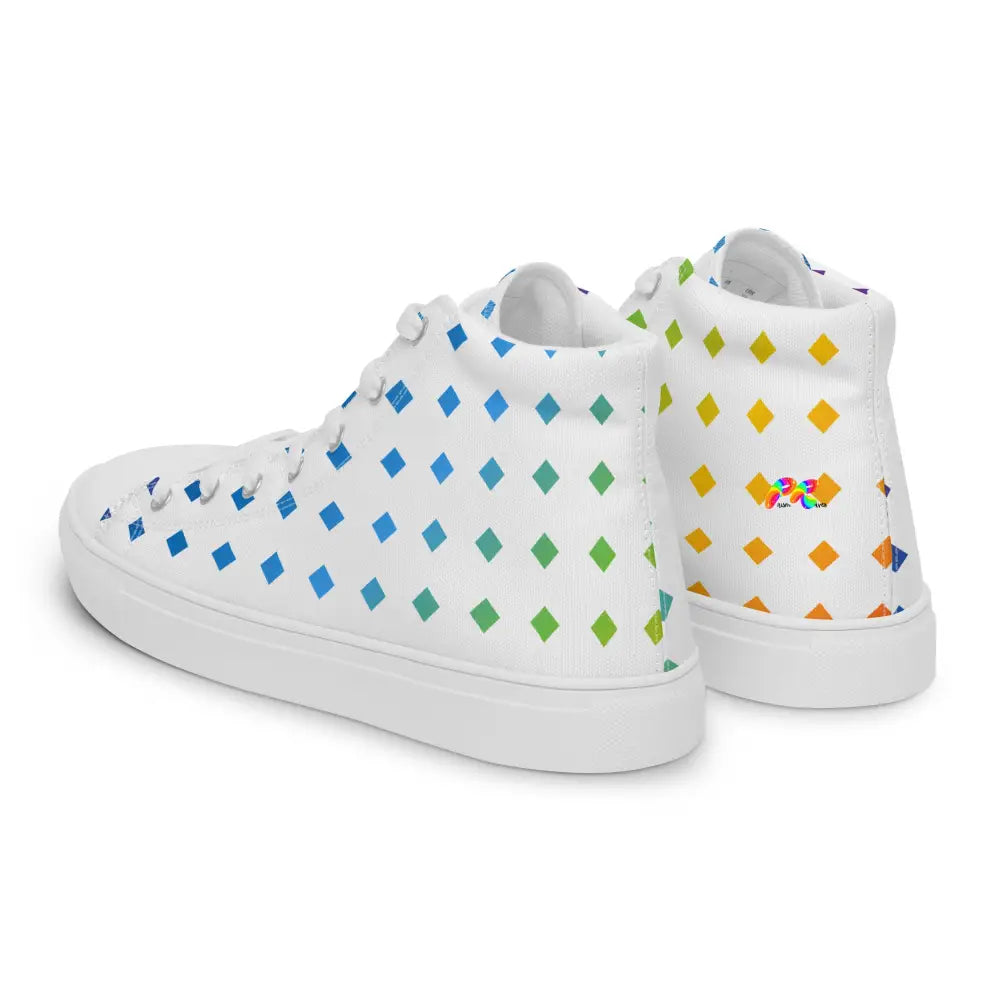 Women’s LGBTQ/Pride High Top Canvas Shoes