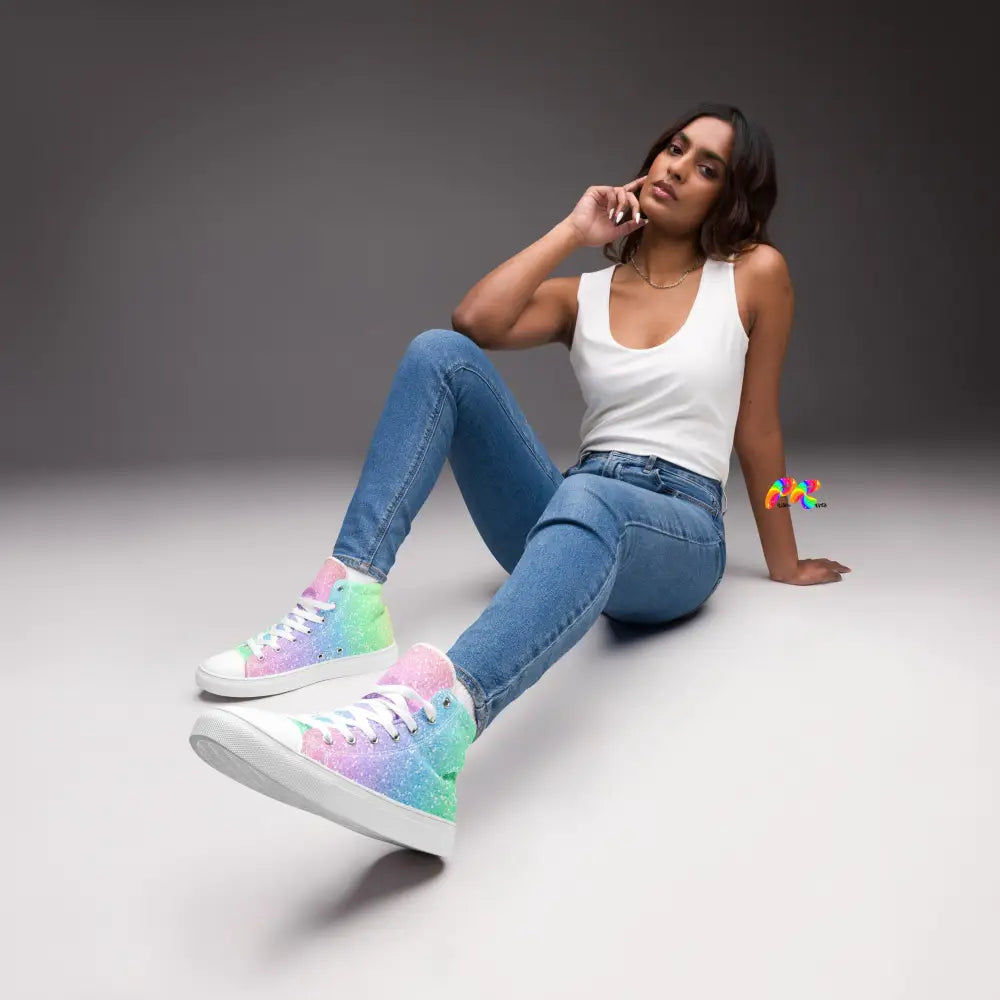 Women’s Pastel Pride High Top Shoes