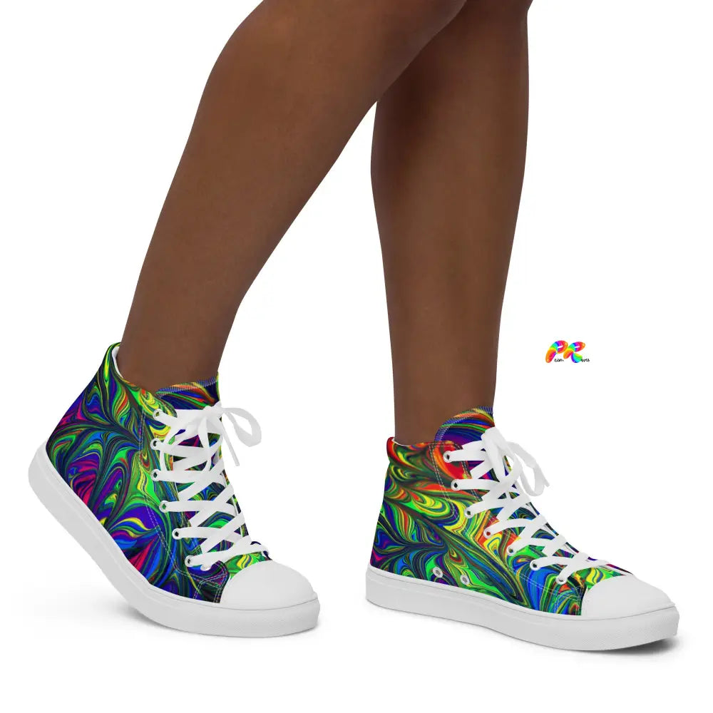 Women’s Pride Paint Canvas Shoes