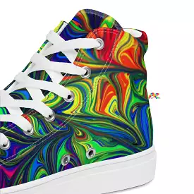 Women’s Pride Paint Canvas Shoes