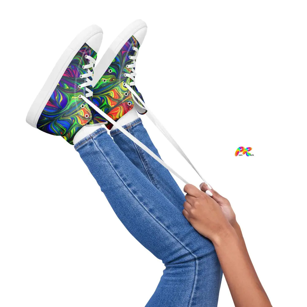 Women’s Pride Paint Canvas Shoes