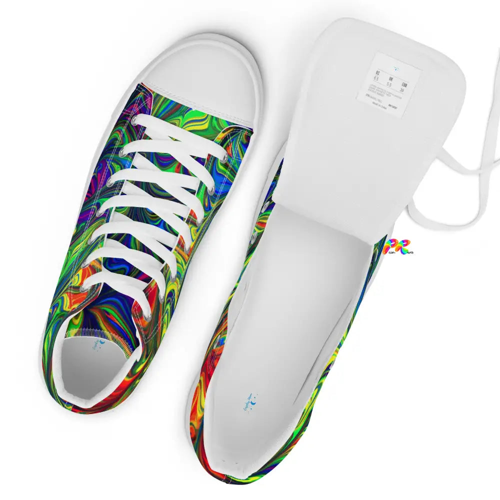 Women’s Pride Paint Canvas Shoes